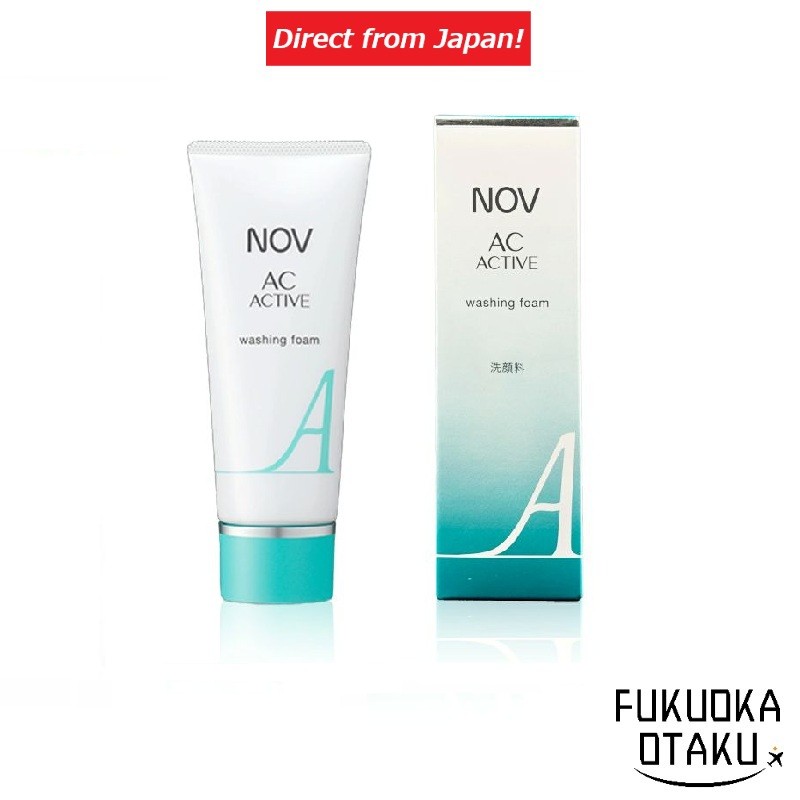 Espuma De Lavagem Ativa NOV AC 100g Sabonete Cuidados Com A Pele Facial Japãooo -