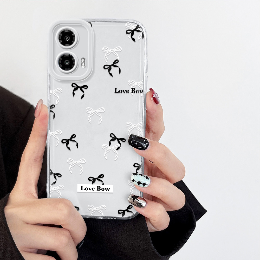 Capa Para Motorola Moto G34 5G Capinha De Silicone Celular Macio Transparente Soft Case 0258 TSY em Oferta na Shopee