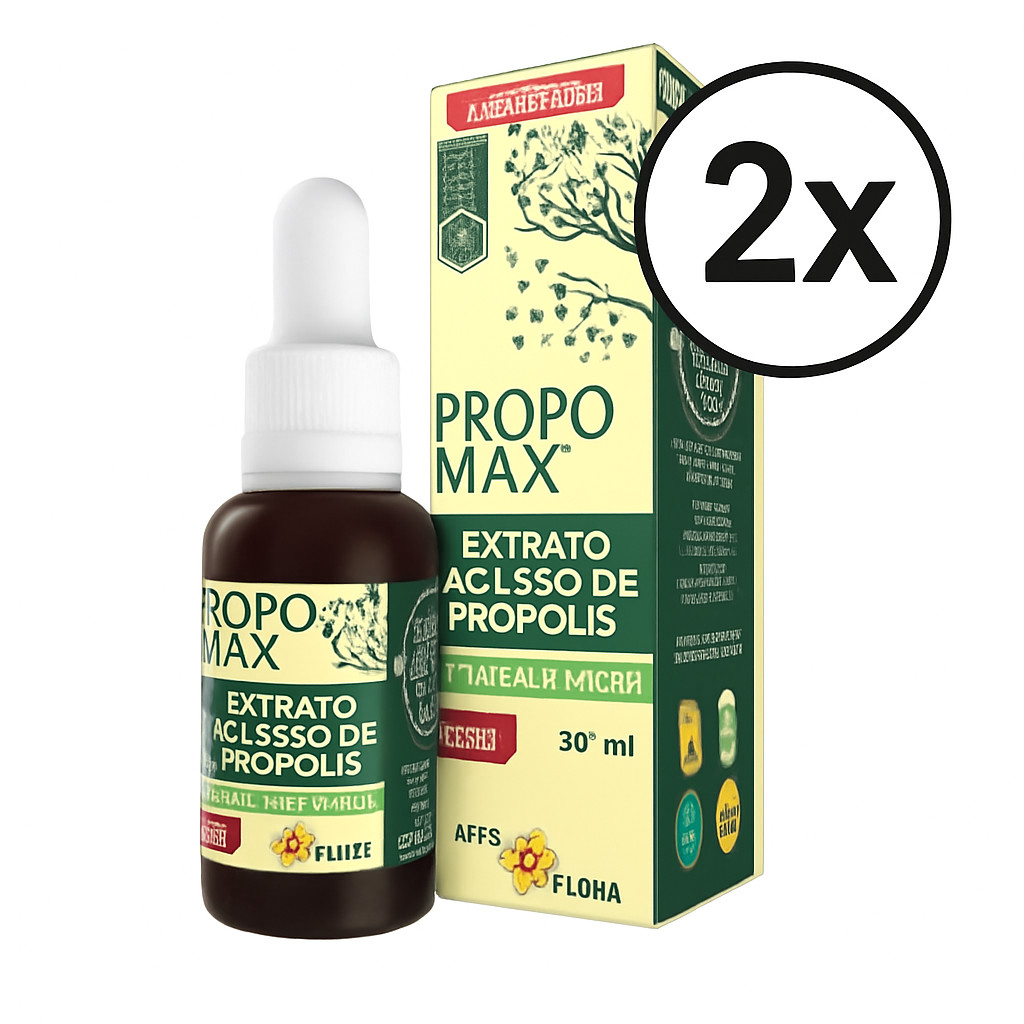 Kit 2X Extrato Aquoso De Própolis Verde Propomax Apis Flora 30Ml
