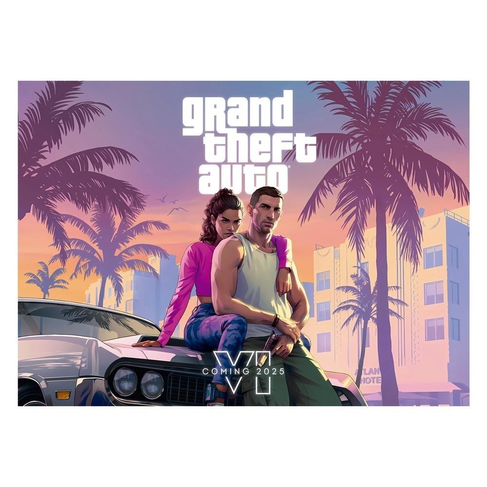 Bookzine Pôster Gigante - Grand Theft Auto VI
