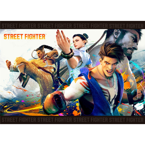 Bookzine Pôster Gigante - Street Fighter 6