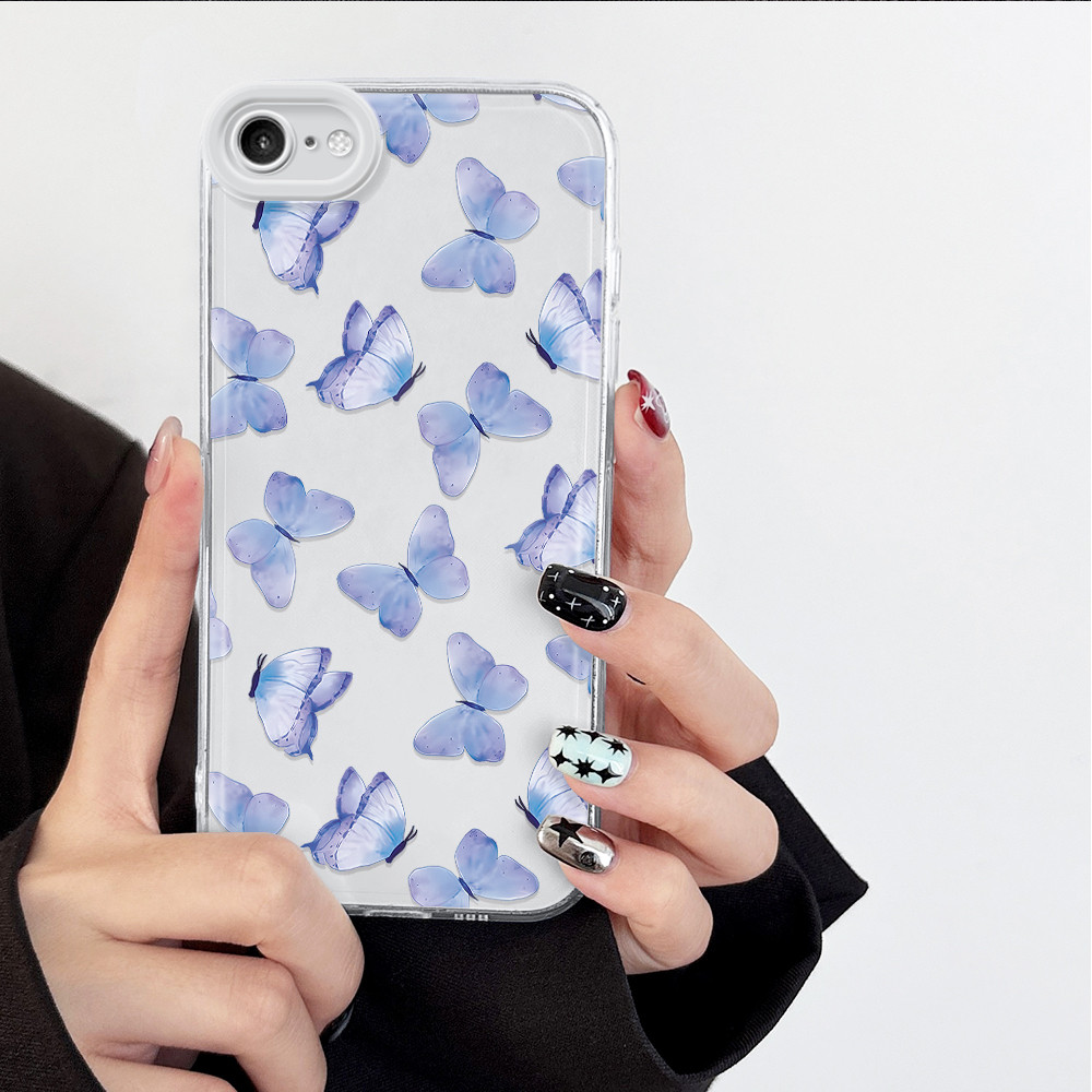 Capa Para iPhone 7 8 SE 2020 2022 Capinha De Silicone Celular Macio Transparente Soft Case 0259 TSY em Oferta na Shopee