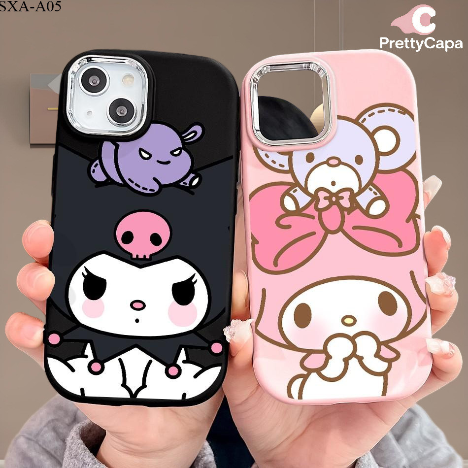 Capinha De Silicone Para Samsung Galaxy A07 A06 A05 A05S A04S A04E A03S A02S A03 Core 4G PD