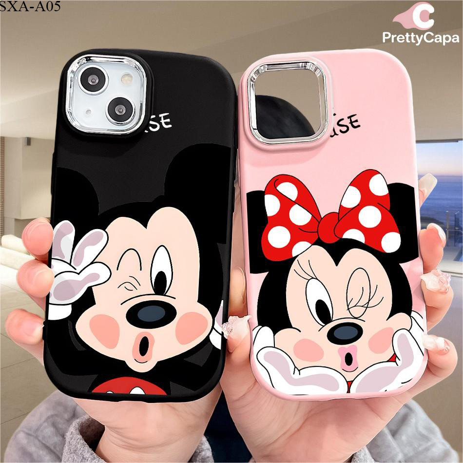 Capinha De Silicone Para Samsung Galaxy A07 A06 A05 A05S A04S A04E A03S A02S A03 Core 4G PD