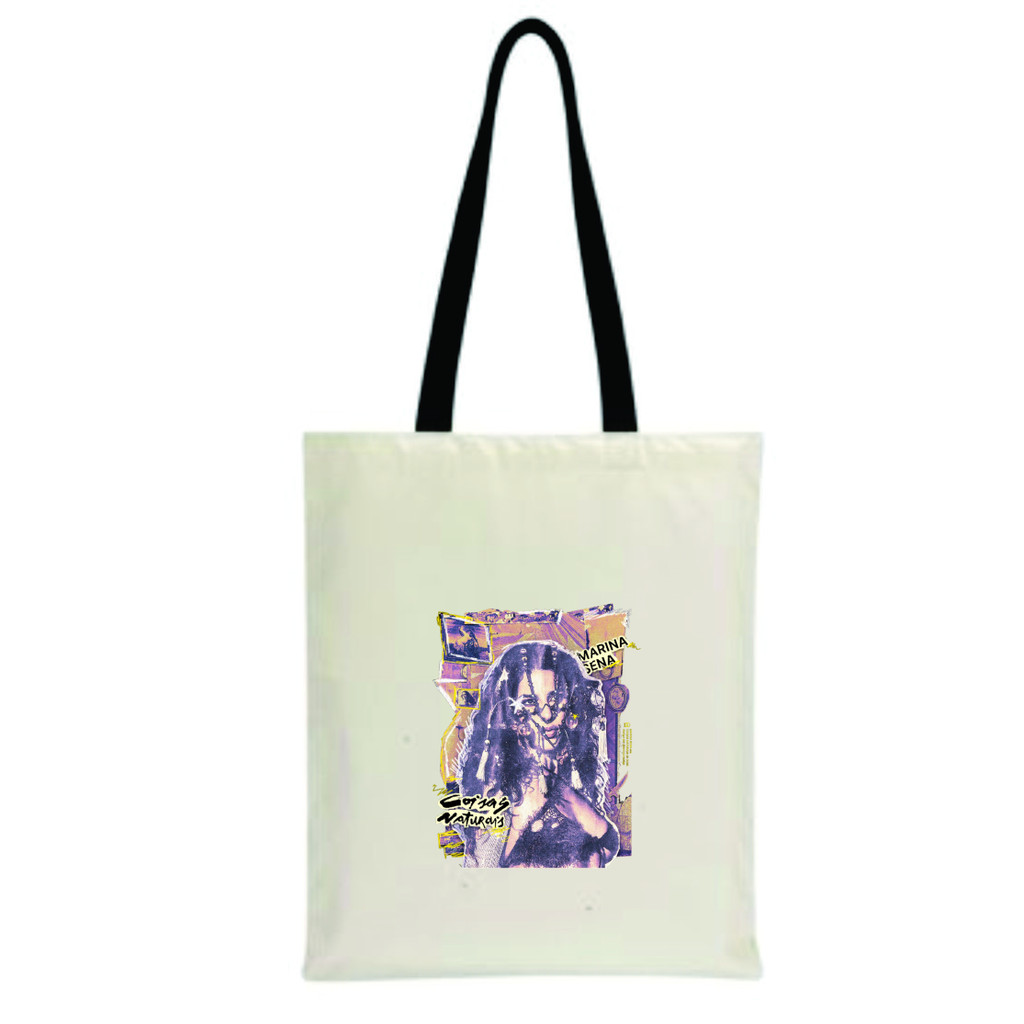 Bolsa Sacola Ecobag Ecologica algodão estampa Marina Sena Coisas Naturais em Oferta na Shopee