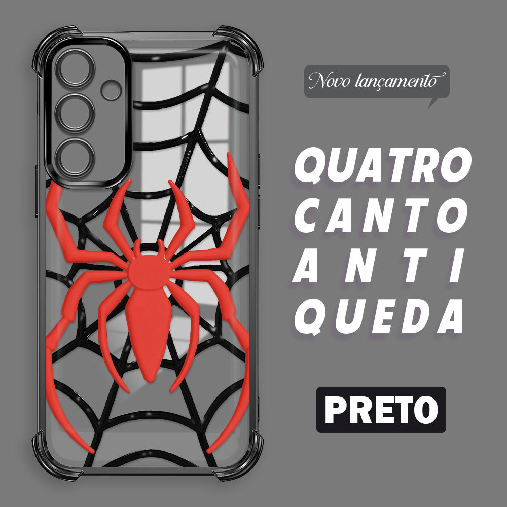 Capinha Capa Macia Telefone Anti Impacto Transparente Luxo Para Samsung Galaxy A16 4G 5G Soft Anti Choque Capas 0840FS