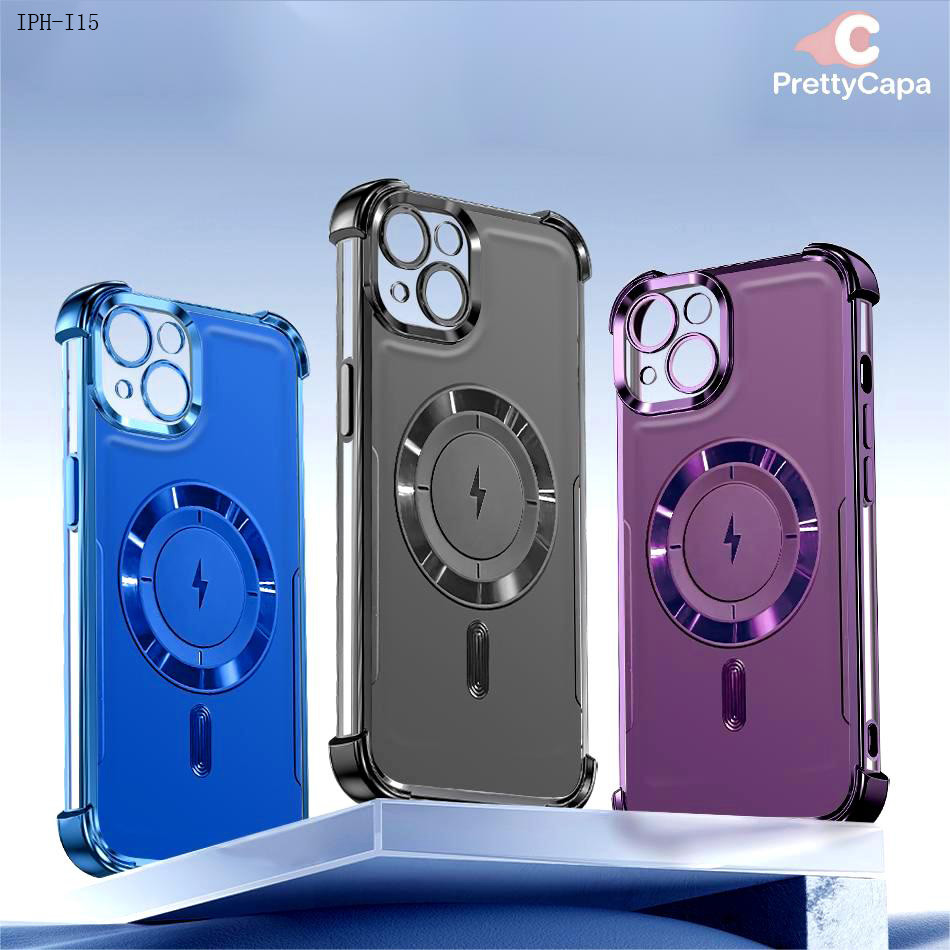Capa Anti Impacto Transparente Luxo Para iPhone 17 17E 16 16E 15 14 13 12 11 XR 7 8 SE Pro Max Plus Soft Capas 0672FS