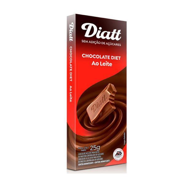 CHOCOLATE ZERO AÇÚCAR DIATT AO LEITE