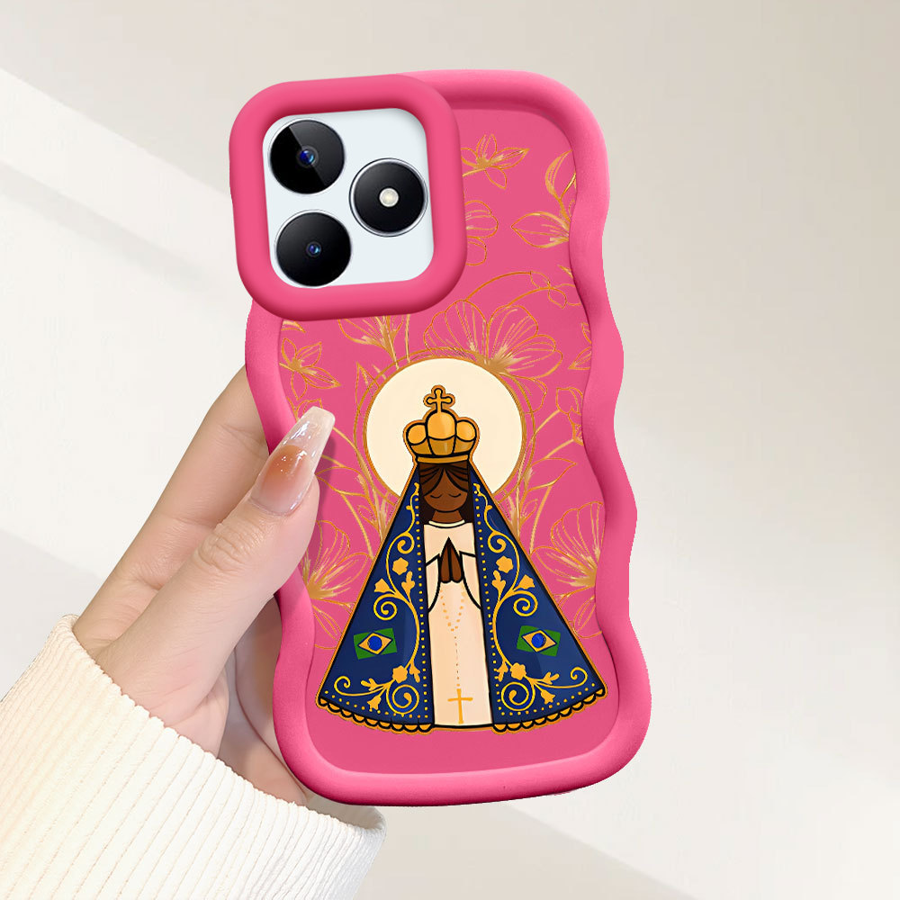 Capinha Capa Para Realme C53 C51 Note 50 Narzo N53 Case Decorada Kawaii Criativa Silicone MKL0388 em Oferta na Shopee