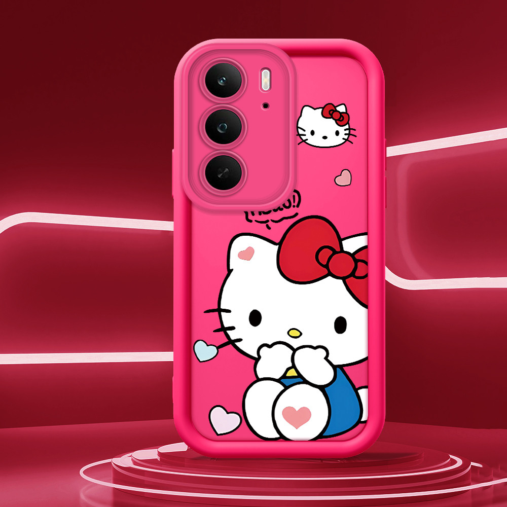 Capinha Para Realme C75 C75X 4G Silicone Celular Capa De Case Rosa Verde 1616 TY