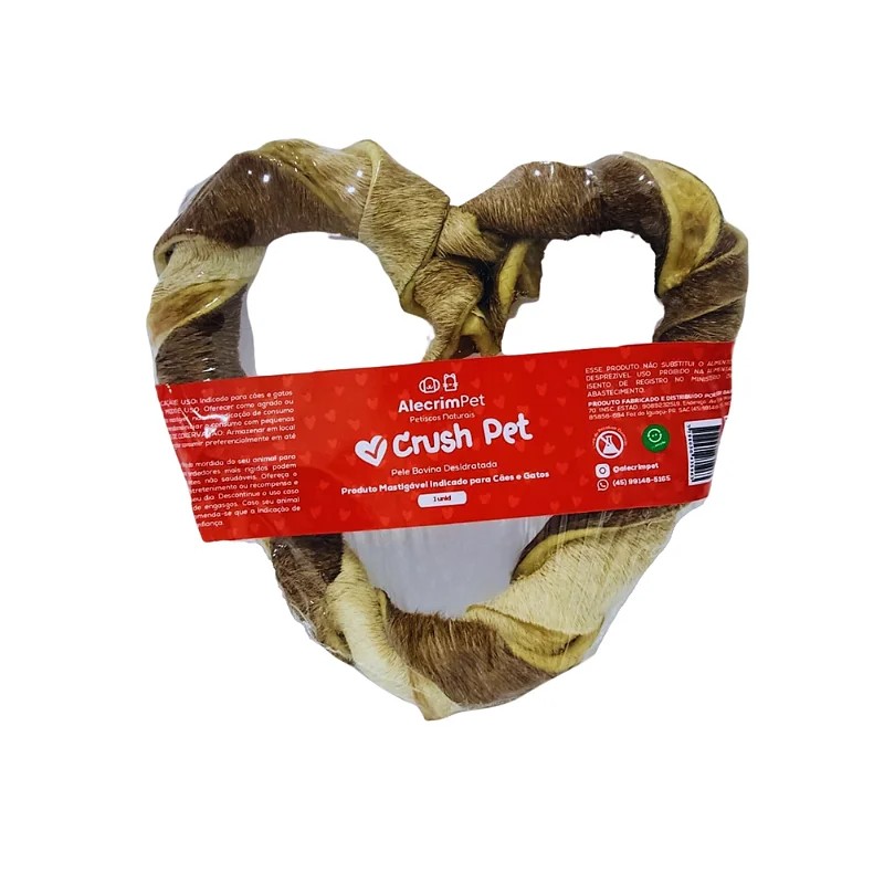 Crush Pet Pele Bovina 1un - Alecrim Pet