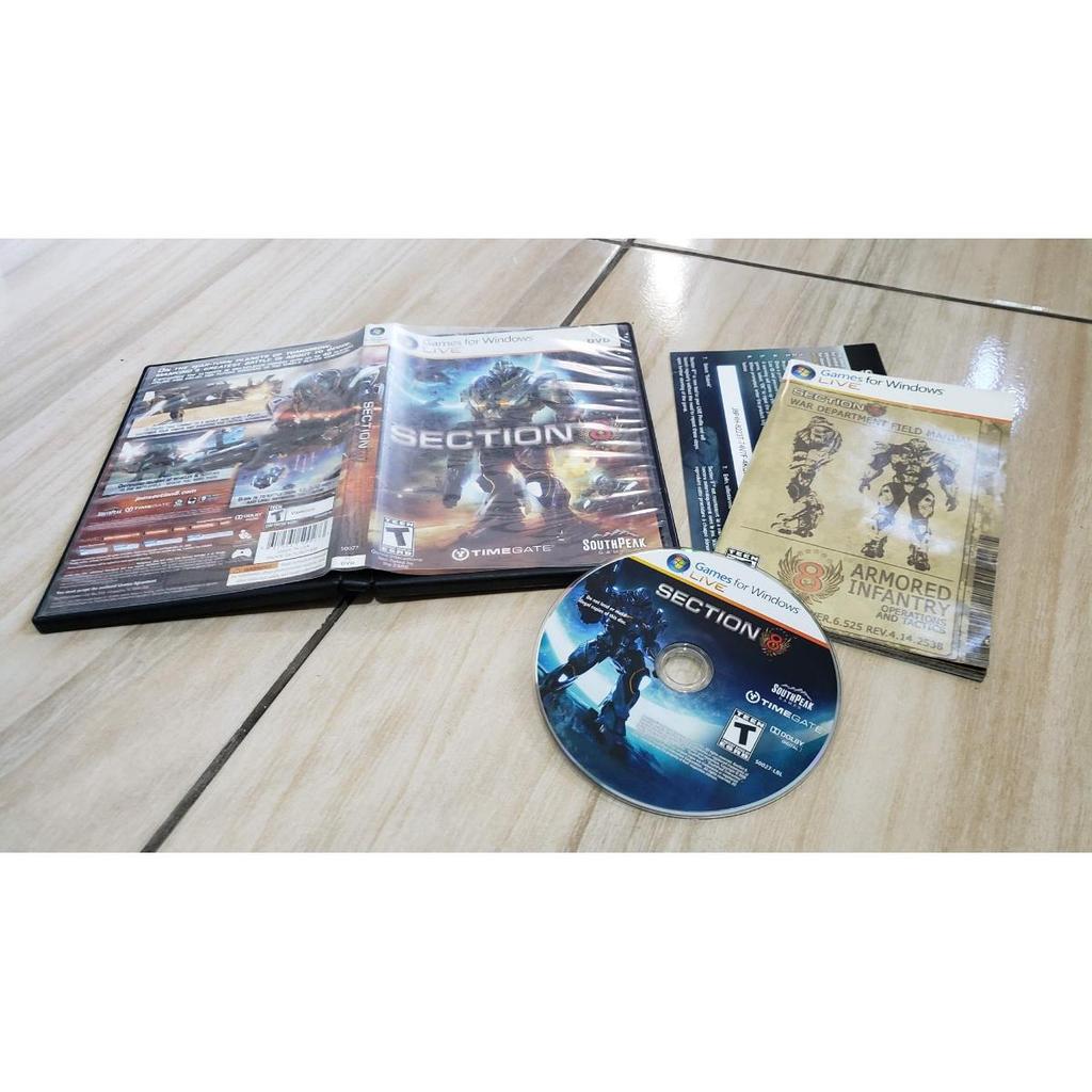 Section 8 Para Pc Midia Fisica Funcionando 100%. B1