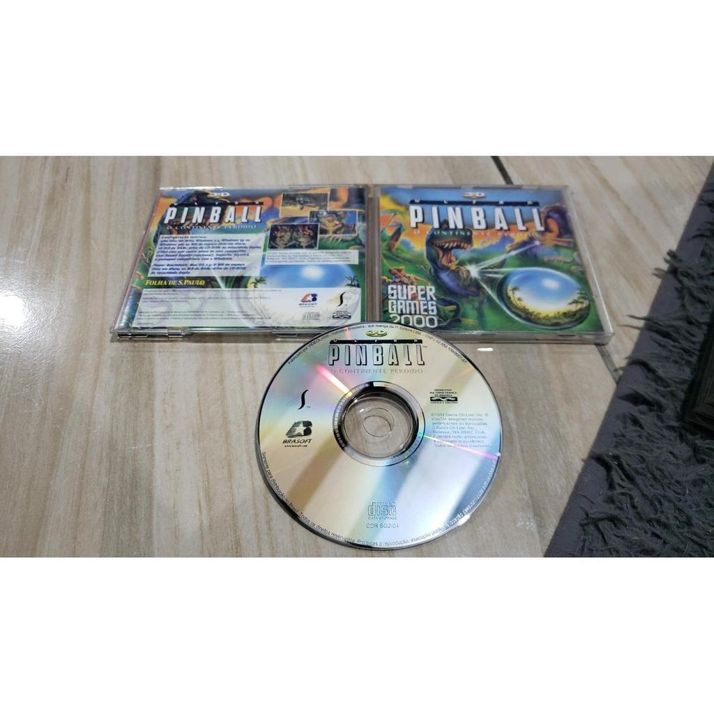 3d Ultra Pinball O Continente Perdido. Pra Pc. X2