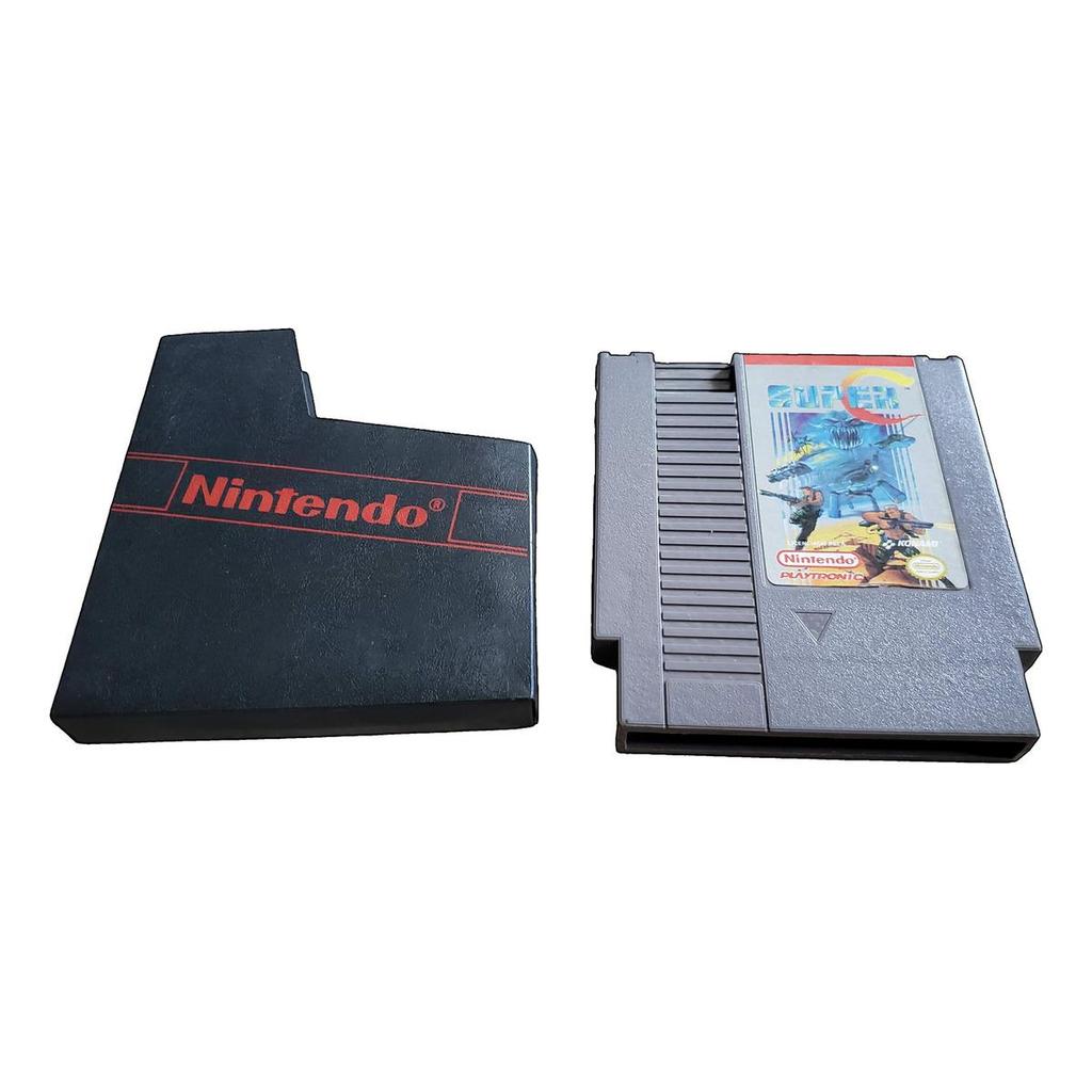 Super C ( Contra ) Original Nintendinho Nes  Tudo 100% H77