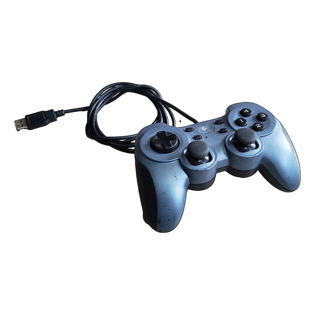 Controle Pra Pc Usb Logitech Funcionando 100% T57