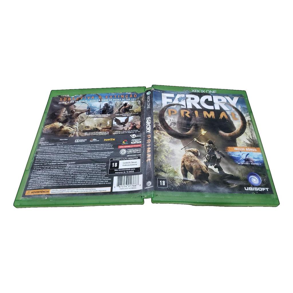Far Cry Primal Xbox One Original  Só A Caixa Sem O Jogo! N71