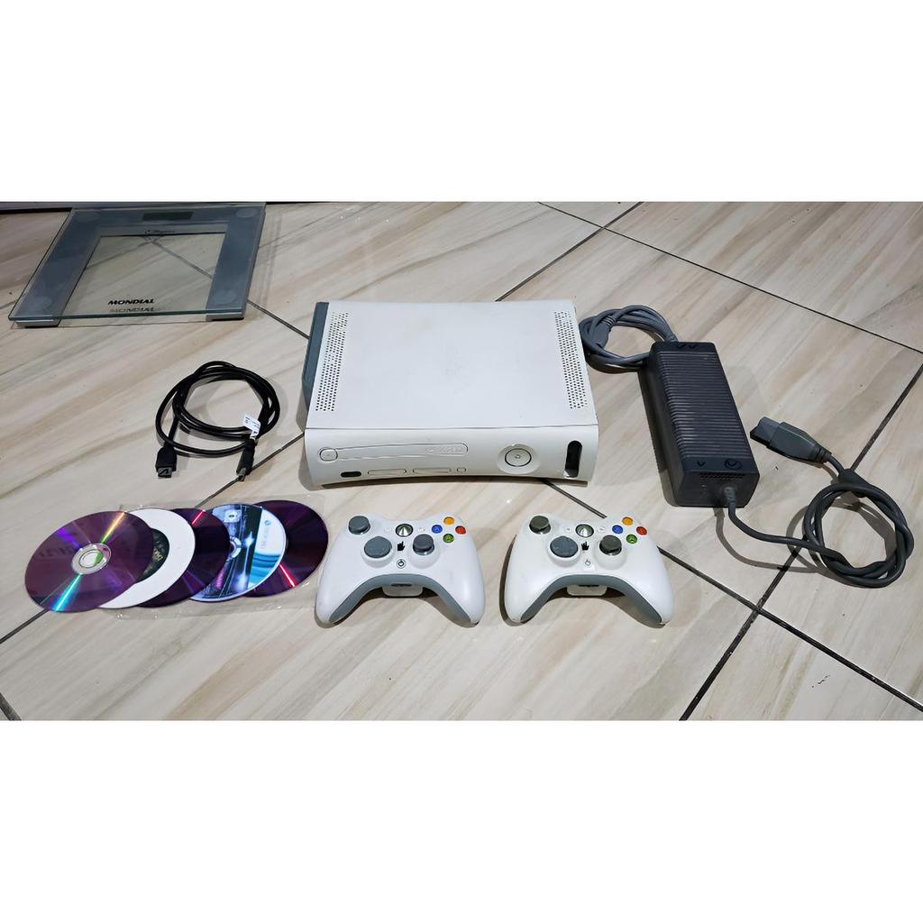 Xbox 360 Fat Placa Jasper Completo Na 3.0 Funcionando! M22