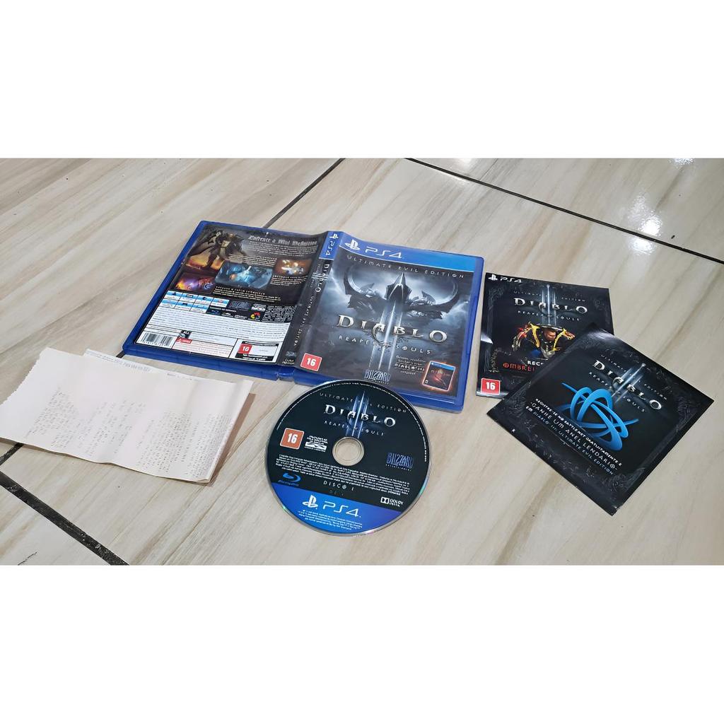 Diablo 3 Reaper Of Souls Mídia Física Do Playstation 3. N884