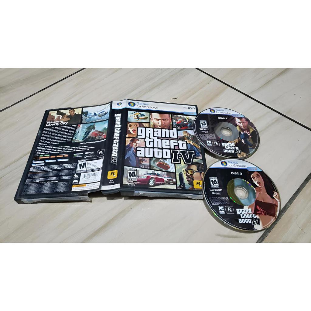 Grand Theft Auto Iv Gta 4 - Original - Para O Pc. H811