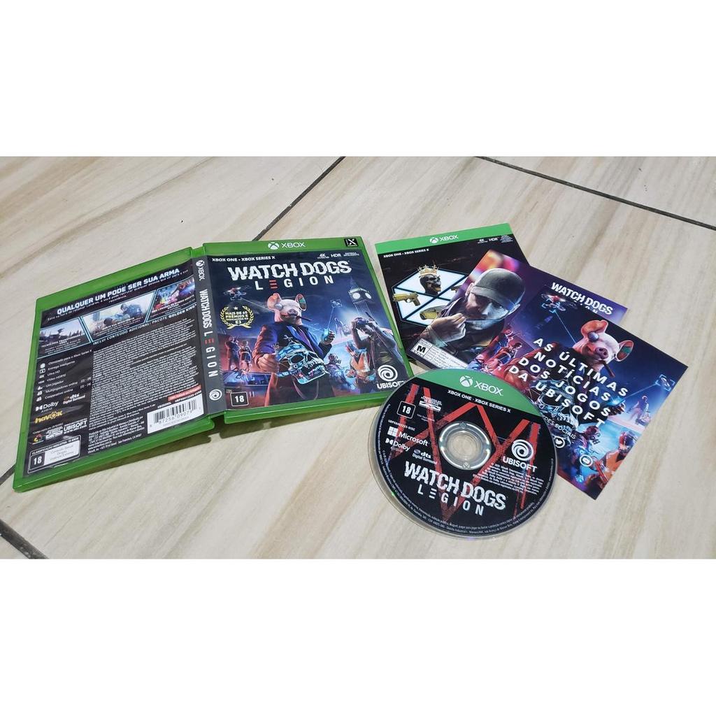 Watch Dogs Legion Xbox One Mídia Física Original Td Ok! L90