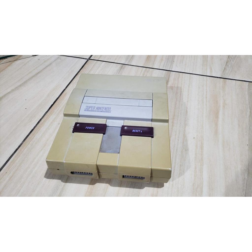 Super Nintendo Fat Nacional Só Aparelho Com Defeito Leia! G4