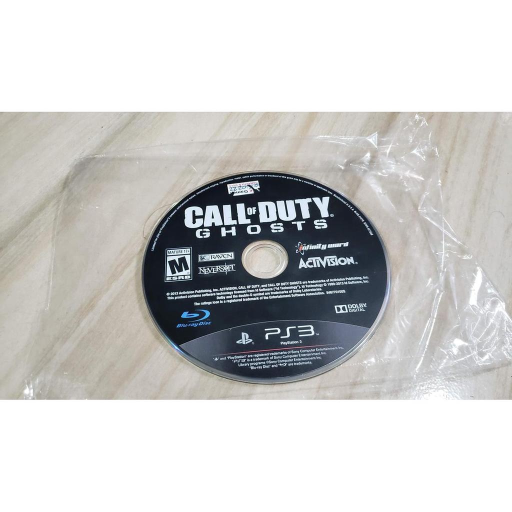 Call Of Duty Ghosts  -  Playstation 3 Ps3, Sem A Caixa! P877