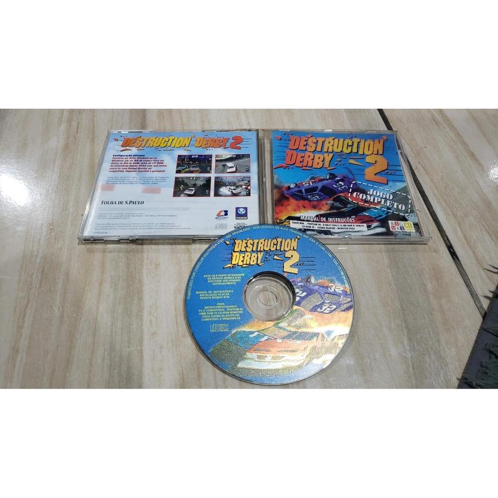 Destruction Derby 2 Mídia Física Pra Computador Pc. A5