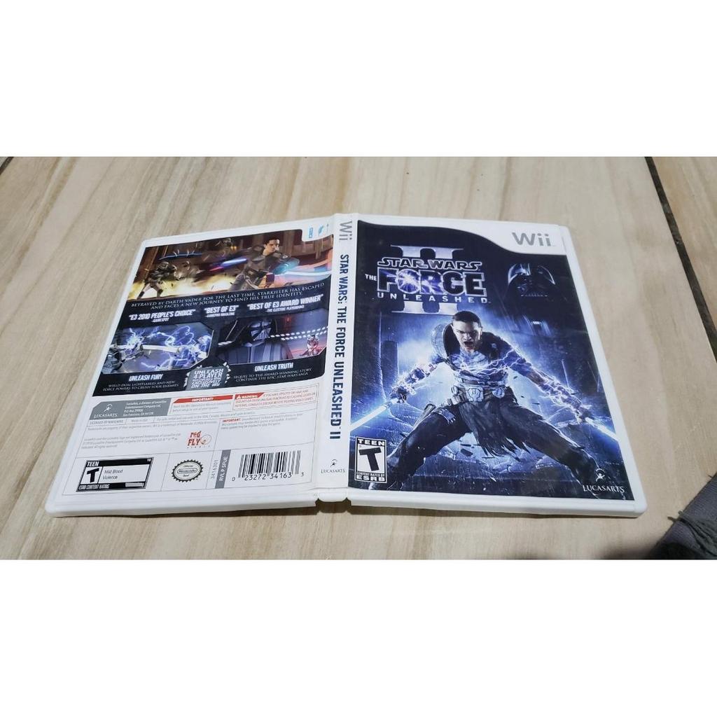 Star Wars: The Force Unleashed 2 Do Wii. Só A Caixa Sem Jogo