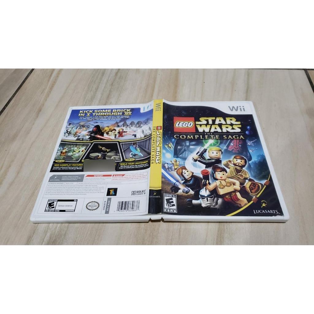 Lego Star Wars The Complete Saga Do Wii. Só A Caixa Sem Jogo