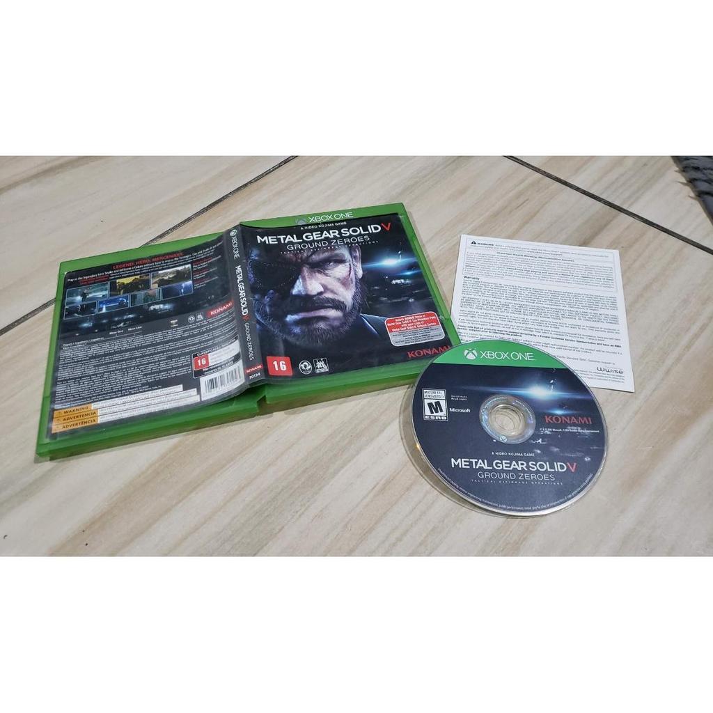Metal Gear Solid V Do Xbox One Mídia Física.