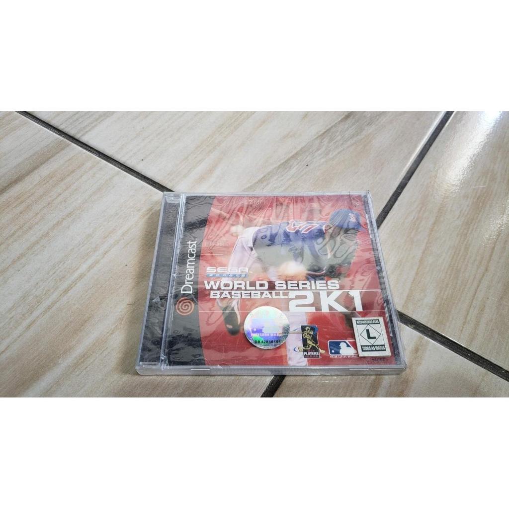 World Series Baseball 2k1 Lacrado Para O Dreamcast. G1