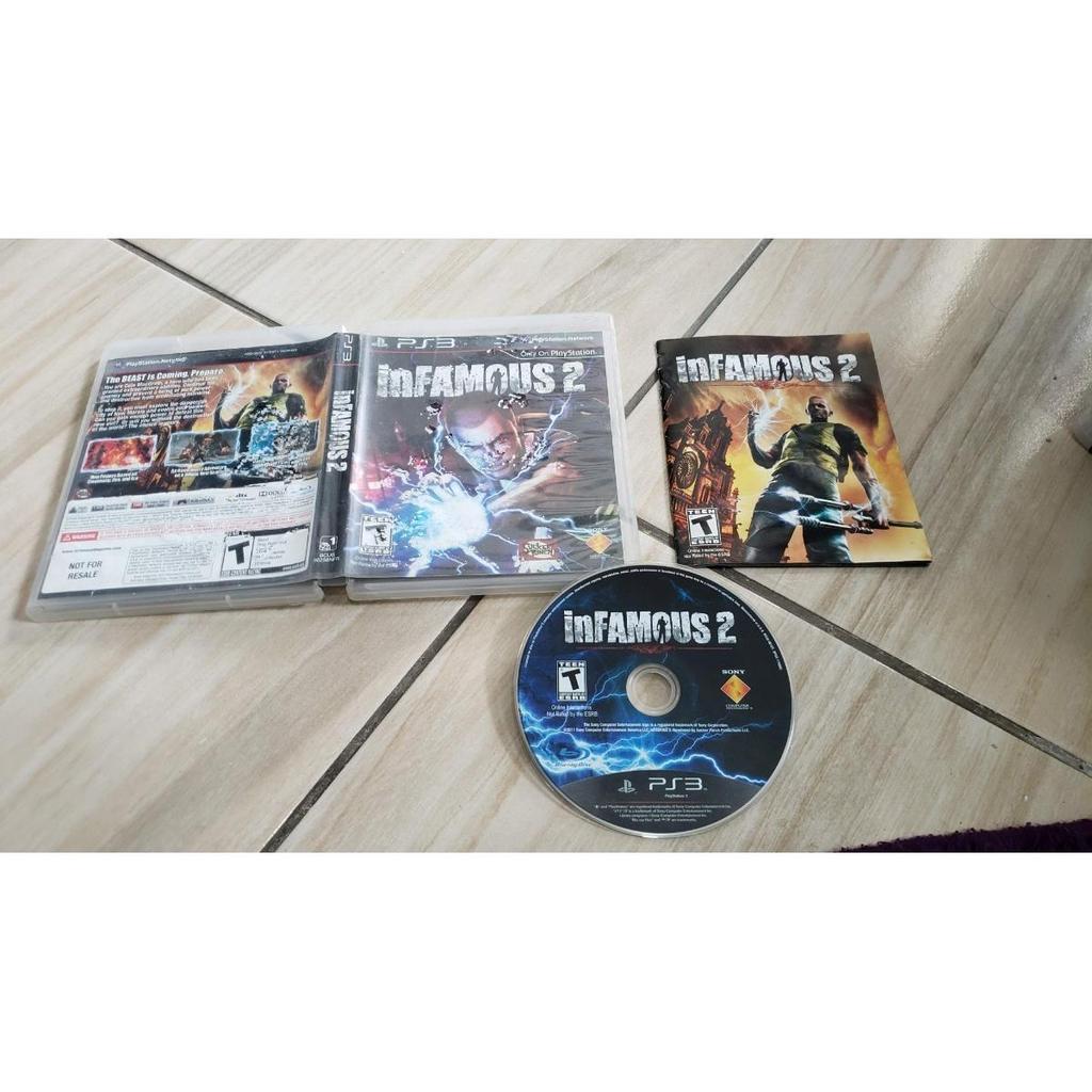 Infamous 2 Para O Playstation 3 Mídia Física. V15