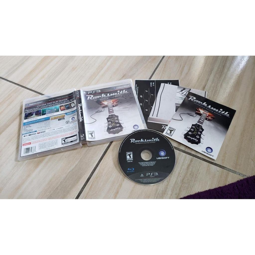 Rocksmith Para O Playstation 3 Mídia Física. B3