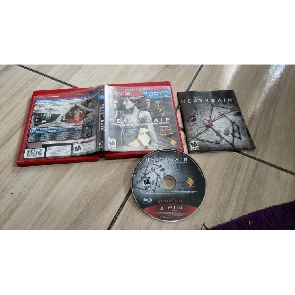 Heavy Rain: Director's Para O Playstation 3 Mídia Física. F2