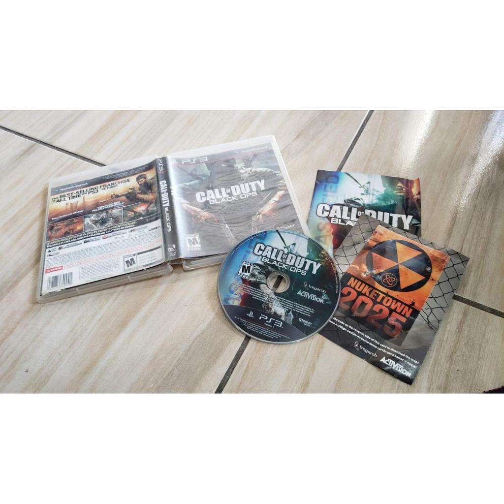 Call Of Duty: Black Ops Para O Playstation 3 Mídia Física.