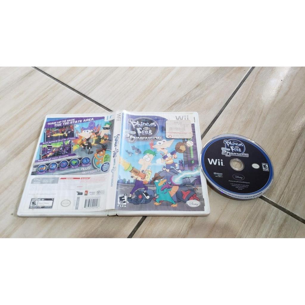 Phineas And Ferb Across 2nd Dimension Para O Nintendo Wii.