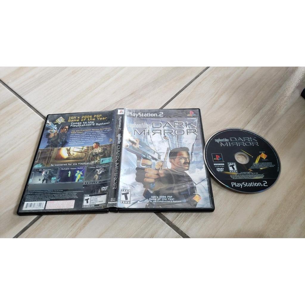 Syphon Filter: Dark Mirror Do Playstation 2 Mídia Física. H1