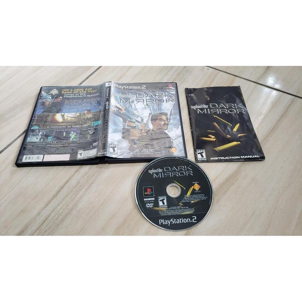 Syphon Filter: Dark Mirror Original Do Playstation 2. D2