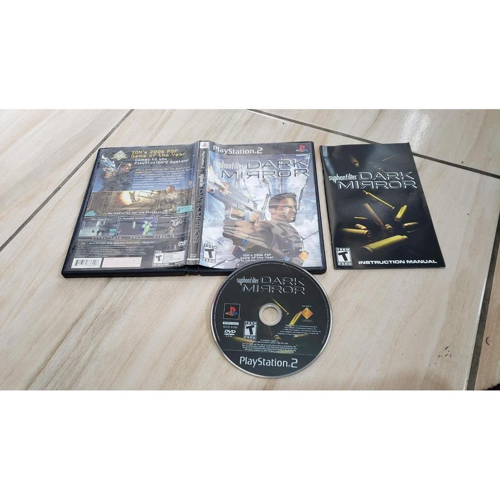 Syphon Filter: Dark Mirror Original Do Playstation 2. D3