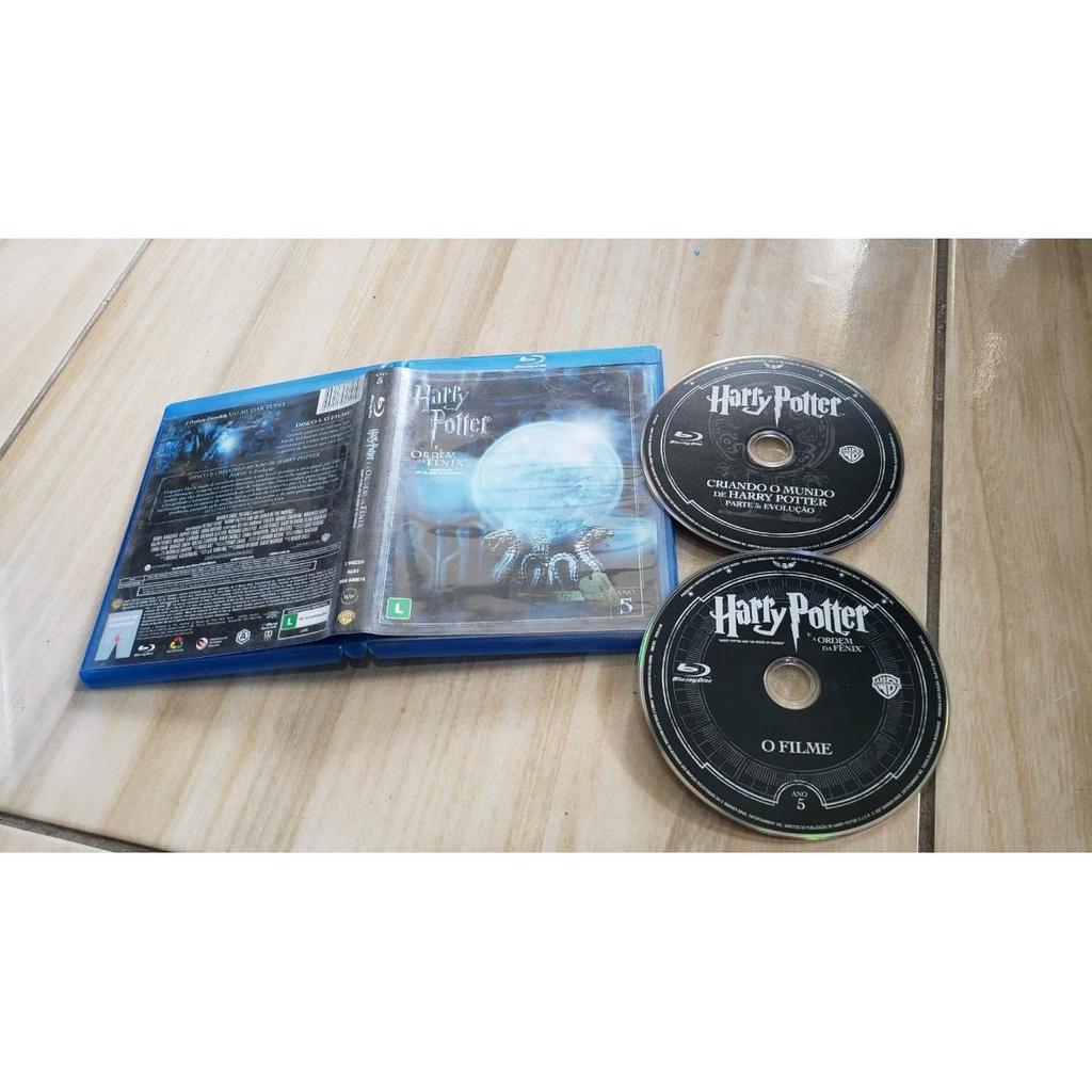 Blu-ray Duplo - Harry Potter E A Ordem Da Fênix