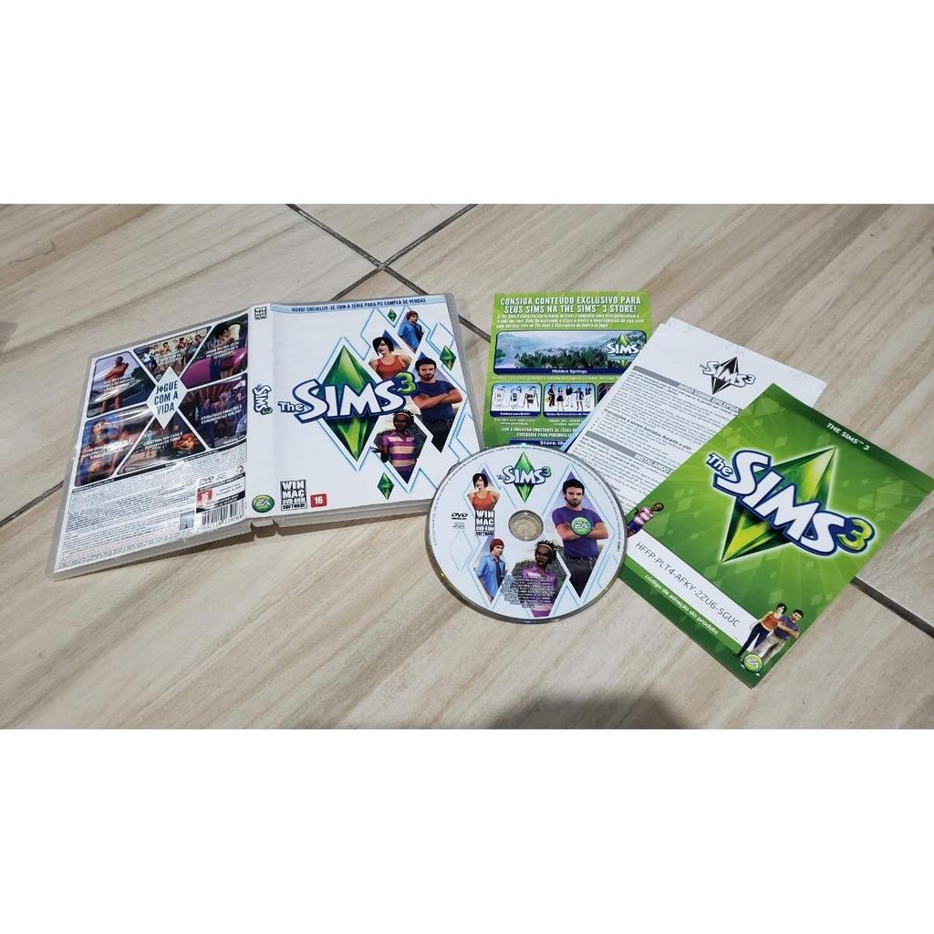 The Sims 3 Completo Para Pc Mídia Física Tudo Ok. K4