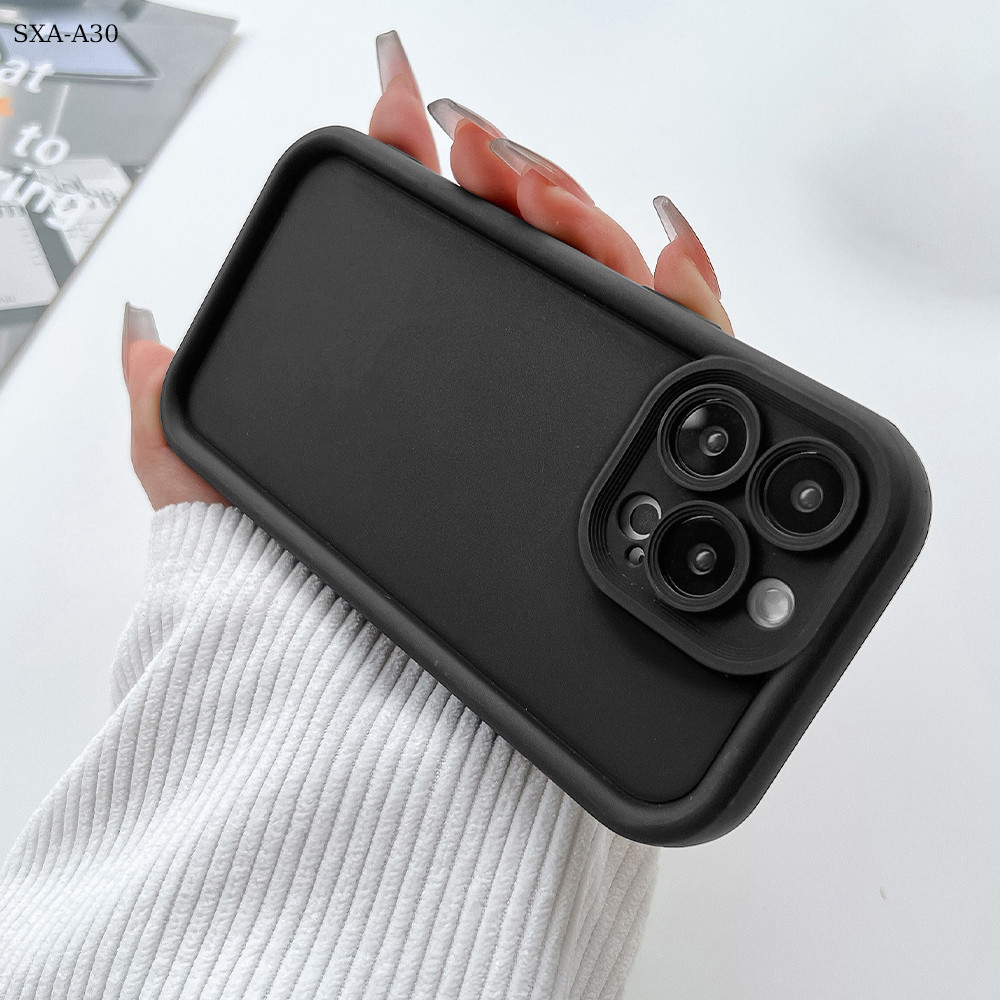 Capinha Estilo Minimalista Para Samsung Galaxy A26 A30  A20 A20S A21S A22 A23 A25 A50 A30S 4G 5G Capa Anti-queda 5000
