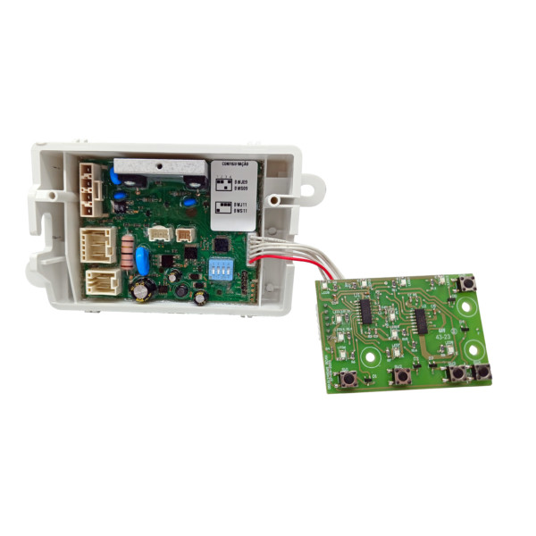 Placa Controle Eletrônica Premium Brastemp Lavadora BWJ09/11 BWS09/11 Bivolt