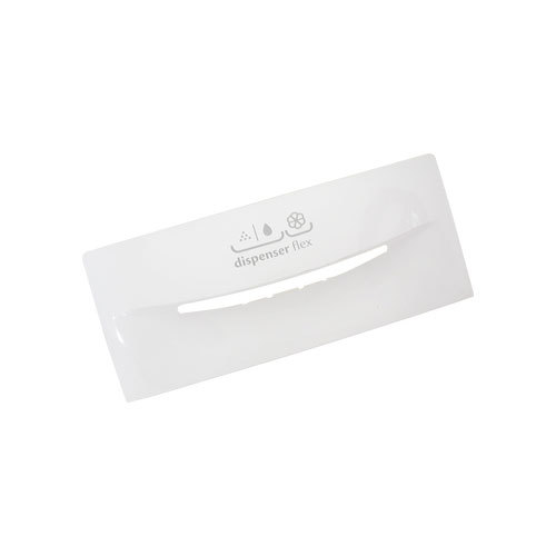 Puxador Alça Dispenser Lavadora Consul CWC10 CWG11 Original Plástico Branco