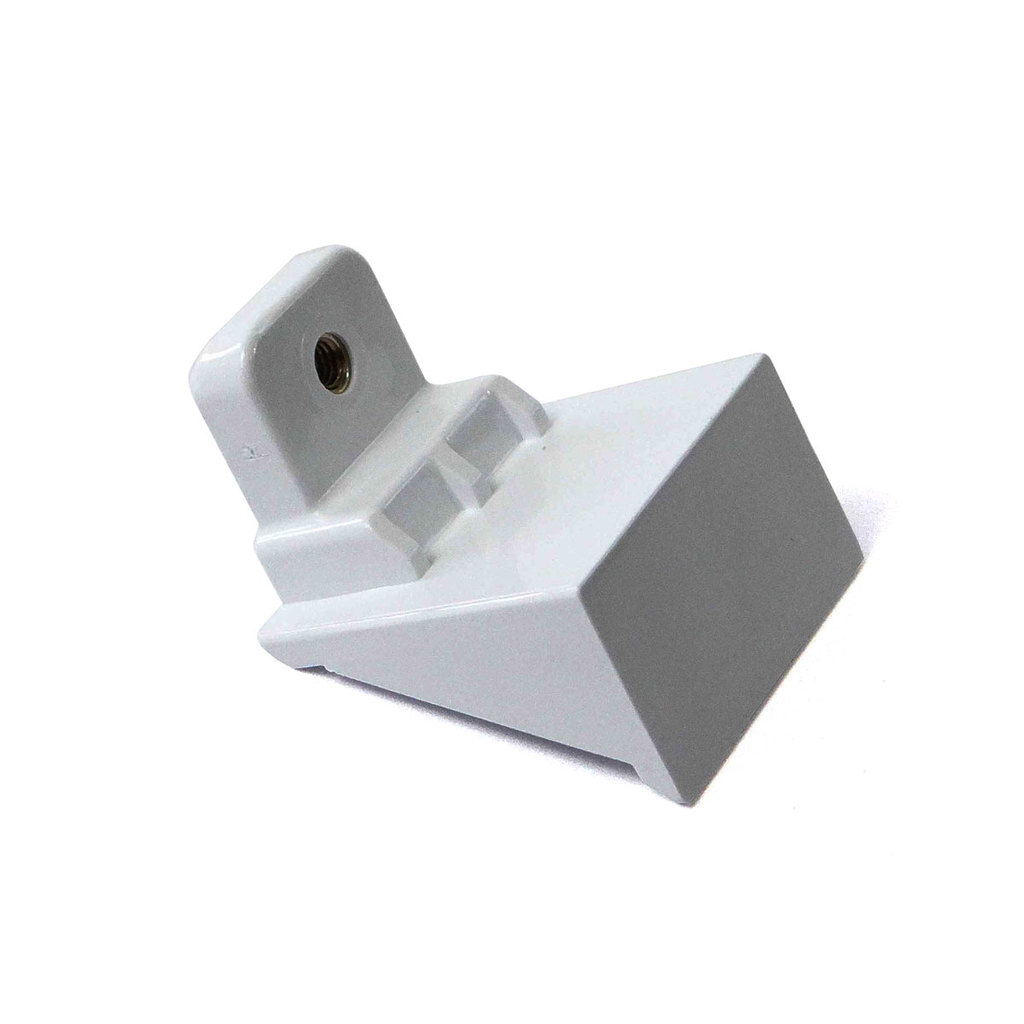 Suporte Superior Puxador Original Geladeira Freezer Branco Plástico Reforçado Base Fixação Resistente
