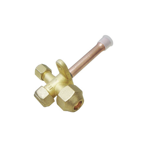 Válvula Serviço Registro 3/8 Split Latão Cobre Ar Condicionado Profissional Estanque Premium