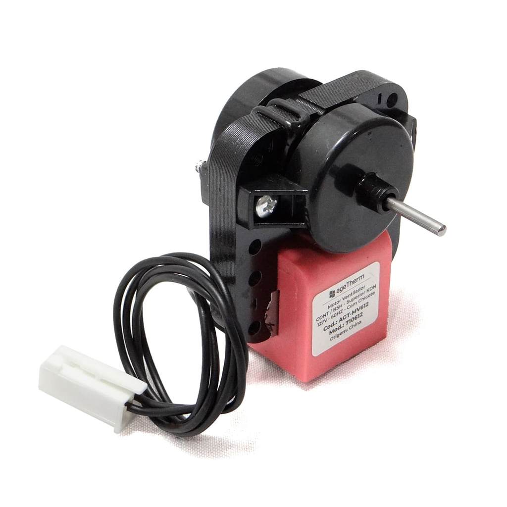 Motor Ventilação/Ventilador Continental BSH KDN 127V Com Chicote Premium Eficiente Geladeira Freezer