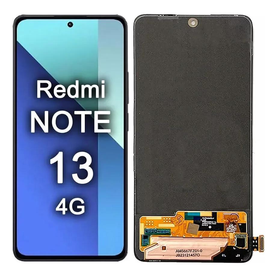 Tela Display Frontal Compatível Redmi Note 13 4g Oled + Cola