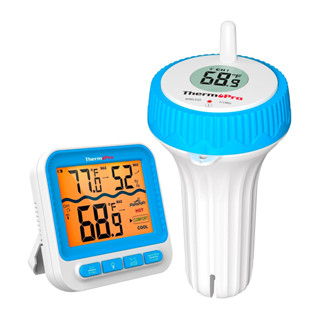 Termômetro para Piscina Digital Spa ThermoPro Flutuante LCD em Oferta na Shopee