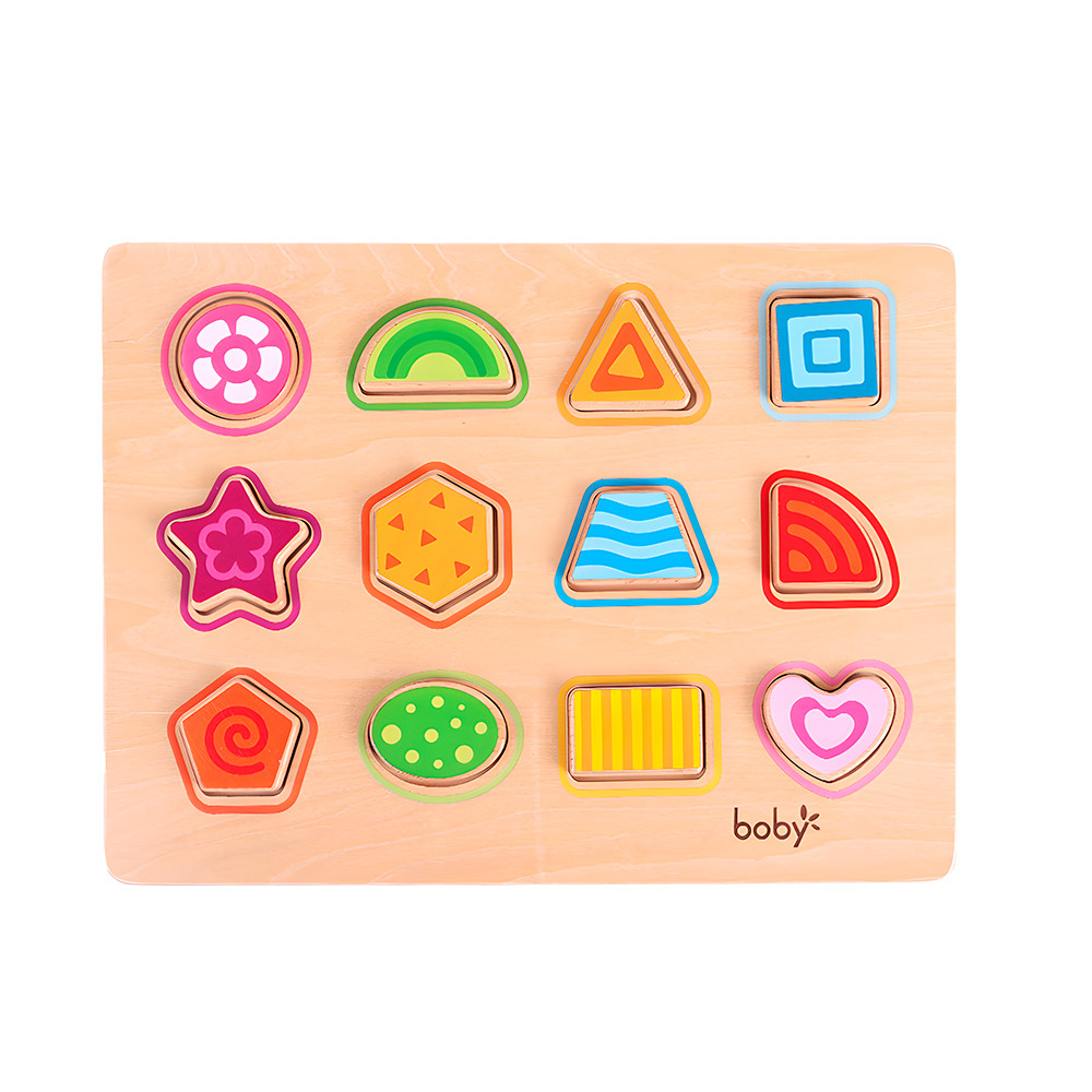 Brinquedo Educativo Boby Toys Quebra-cabeça de Encaixe
